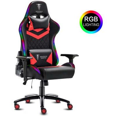 Berserker Gaming THOR Gamer szék Fekete, Piros