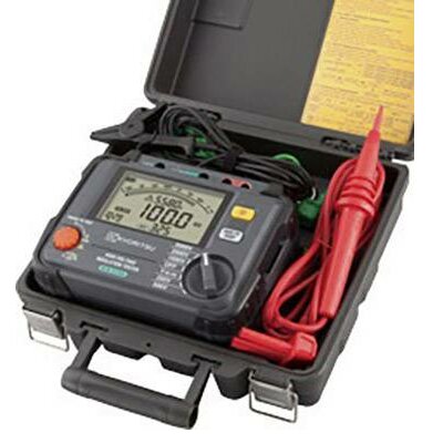Kyoritsu KEW-3125A Szigetelésmérő műszer Kalibrált (ISO) 250 V, 500 V, 1000 V, 2500 V, 5000 V 1 TΩ