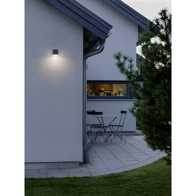 Konstsmide Monza 7990-370 LED-es kültéri fali lámpa EEK: F (A - G) LED Fixen beépített LED-es 6 W Antracit