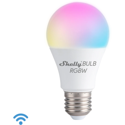 Shelly Duo RGBW (E27) Wifi-s okosizzó