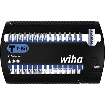 Wiha 41830 Bit készlet 31 részes Kereszthornyú Phillips, Belső hatlap, TORX Plus