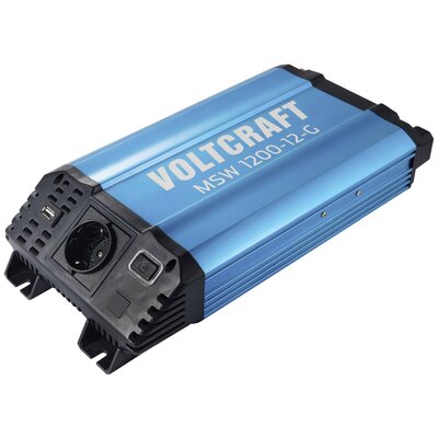 VOLTCRAFT Inverter MSW 1200-12-G 1200 W 12 V/DC - 230 V/AC