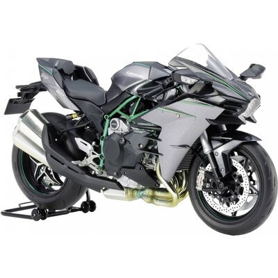 Tamiya 14136 Kawasaki Ninja H2 Carbon Motorkerékpár építőkészlet 1:12