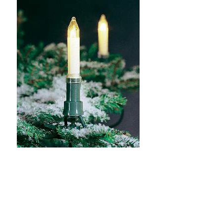Konstsmide 2012-000 Karácsonyfa világítás Kültérre Hálózatról üzemeltetett Fényforrások száma 25 Izzólámpa Melegfehér Megvilágított hossz: 16.8 m dimmelhető
