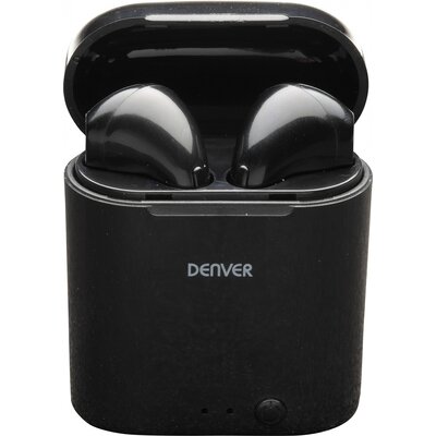 Bluetooth headset, In Ear fülhallgató, fekete, Denver TWE-36 True Wireless