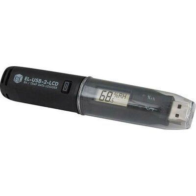 Lascar Electronics EL-USB-2-LCD EL-USB-2-LCD Multi adatgyűjtő Mérési méret Hőmérséklet, Légnedvesség -35 - 80 °C - 100 % rF