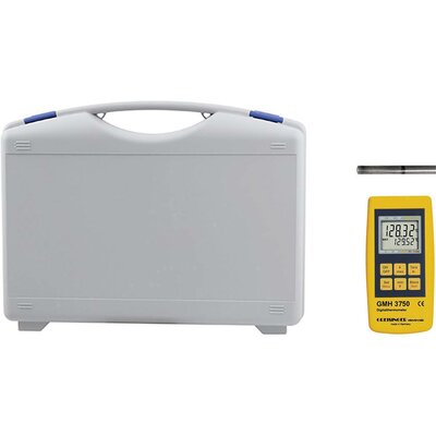 Greisinger GMH3750-SET1 Merülő érzékelő Kalibrált (ISO) -50 - +400 °C Érzékelő típus Pt100, Merülő érzékelő Adatgyűjtő funkció