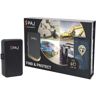 PAJ GPS POWER FINDER 4G GPS adatgyűjtő Járműkövetés Fekete