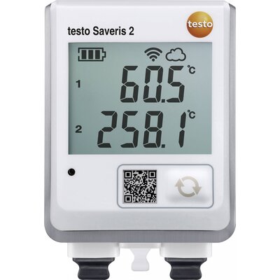 testo 0572 2033 Saveris 2-T3 Hőmérséklet adatgyűjtő Mérési méret Hőmérséklet -200 - 1350 °C