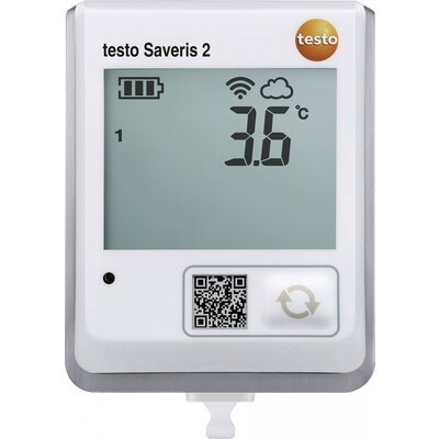 testo 0572 2031-ISO Saveris 2-T1 Hőmérséklet adatgyűjtő Kalibrált (ISO) Mérési méret Hőmérséklet -30 - +50 °C