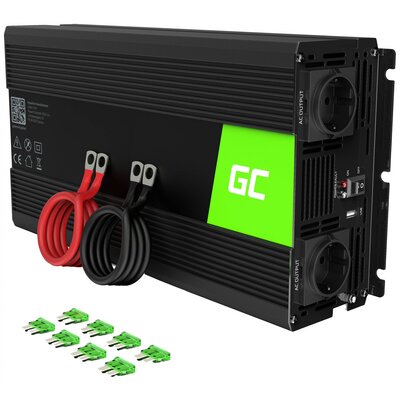 Green Cell Inverter INV25 1500 W 12 V - 230 V