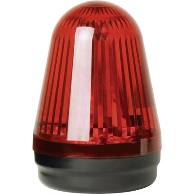 LED-es jelzőlámpa 24 V, piros, tartós-/villogó fény, ComPro BL90 2F