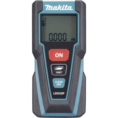 Makita Lézeres távolságmérő Kalibrált (ISO) Mérési tartomány (max.) 30 m