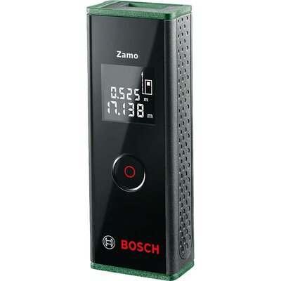 Bosch Home and Garden Zamo III Basis Premium Lézeres távolságmérő Kalibrált (ISO) Mérési tartomány (max.) 20 m