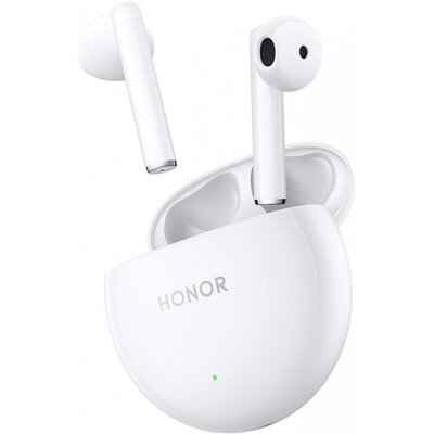 HONOR 5504AAGN HONOR CHOICE EARBUDS X5 bluetooth fülhallgató SZTEREO (v5.2, TWS, aktív zajszűrő, mikrofon, vízálló + töltőtok) FEHÉR