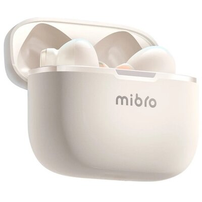 MIBRO 57983118091 MIBRO EARBUDS AC1 bluetooth fülhallgató SZTEREO (v5.2, TWS, mikrofon, zajszűrő, IPX4 vízálló + töltőtok) FEHÉR