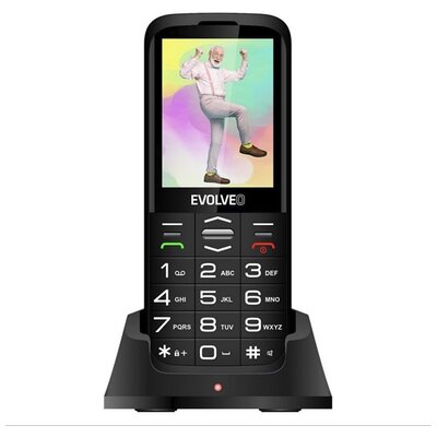 EVOLVEO SGM EP-630-XOB EVOLVEO EP-630 EasyPhone XO mobiltelefon FEKETE