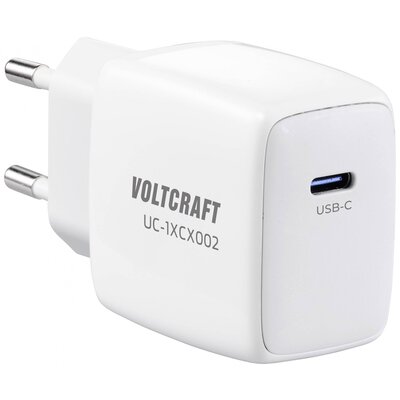 Hálózati USB töltő max. 3 A 1 x USB-C alj, Power Delivery, Voltcraft VC-13082885