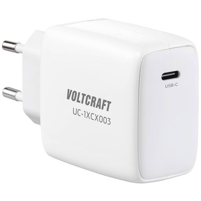 VOLTCRAFT GaN VC-13064615 USB-s töltőkészülék Beltér Kimeneti áram (max.) 2.25 A 1 x USB-C®