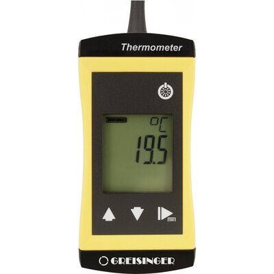 Greisinger G1700-WPT3 Hőmérséklet mérőműszer Kalibrált (ISO) -200 - +450 °C Érzékelő típus Pt1000