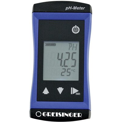 Greisinger G1501-GL pH mérő műszer pH érték, Hőmérséklet, Redox (ORP)