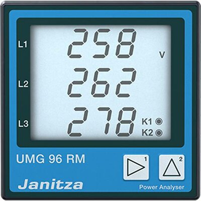 Janitza UMG 96RM-CBM Digitális beépíthető mérőműszer