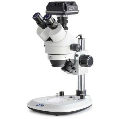 Digitális sztereo mikroszkóp, trinokulár 45x, Kern OZL 464C825