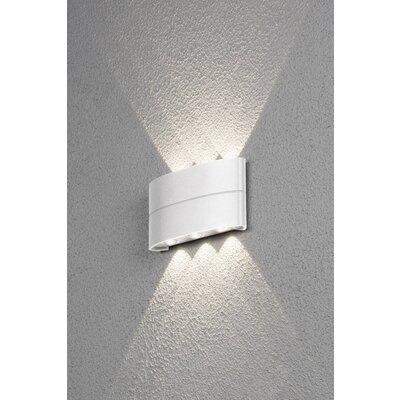 Konstsmide Chieri 7853-250 LED-es kültéri fali lámpa EEK: G (A - G) 7.2 W Fehér