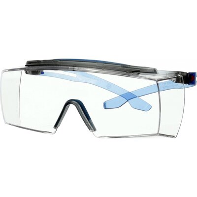 3M SF3701XSGAF-BLU Szemüveg felett hordható védőszemüveg Párásodás mentes Kék