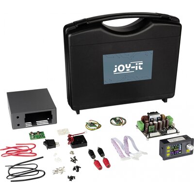Joy-it Labortápegység, step up/step down Kalibrált (ISO) - 50 V - 5 A 250 W USB, Csavaros szorító, Bluetooth® Távirányítható, Programozható, Vékony kivitel