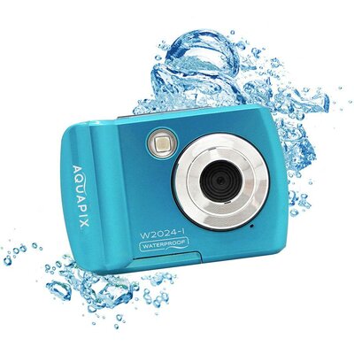 Aquapix W2024 Splash Iceblue Digitális kamera 16 Megapixel Kék Víz alatti kamera