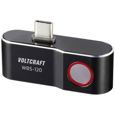 VOLTCRAFT WBS-120 Hőkamera -20 - 400 °C 120 x 90 Pixel 25 Hz USB-C® csatlakozó Android készülékekhez