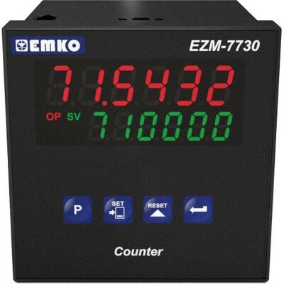 Emko EZM-7730.5.00.0.1/00.00/0.0.0.0 Előre beállított számláló