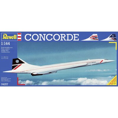 Revell 04257 Concorde British Airways Repülőmodell építőkészlet 1:144