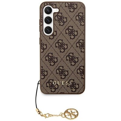 Eredeti tok GUESS GUHCS24MGF4GBR for Samsung S24 Plus (4G Charm / brown)
