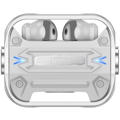 HOCO EW55_S HOCO EW55 bluetooth fülhallgató SZTEREO (v5.3, TWS, mikrofon + töltőtok) EZÜST