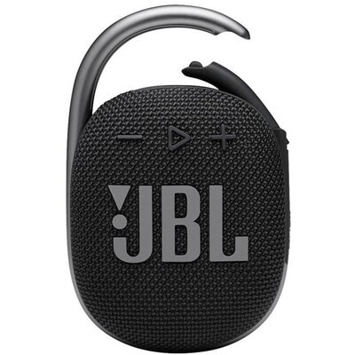JBL JBLCLIP4BLK JBL CLIP4 bluetooth hordozható hangszóró (v5.1, 1050mAh belső akkumulátor, 5W, IPX67 vízálló) FEKETE