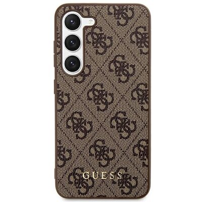 Eredeti tok GUESS GUHCS24MG4GFBR for Samsung S24 Plus (Classic logo / brown)