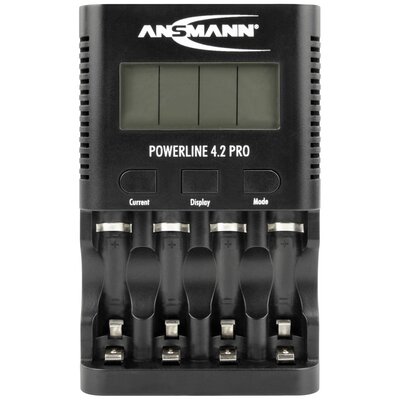 Ansmann Powerline 4.2 Pro Hengeres akku töltő NiCd, NiMH Mikro (AAA), Ceruza (AA)