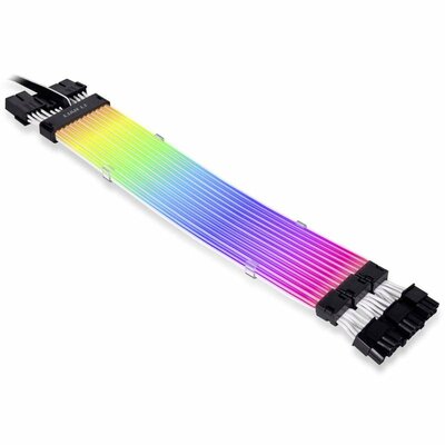 Lian Li Strimer Plus V2 8pin. RGB LED adapterkábel 300 mm