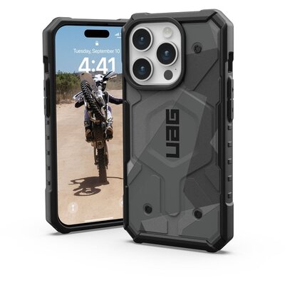 ( UAG ) Urban Armor Gear Pathfinder compatible with Magsafe tok IPHONE 15 PRO geo camo