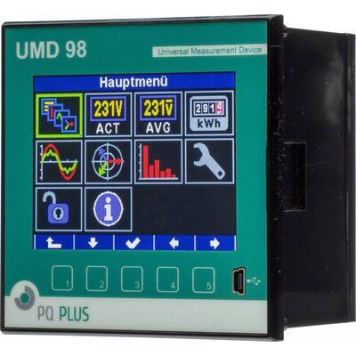 PQ Plus UMD 98RCM Digitális beépíthető mérőműszer