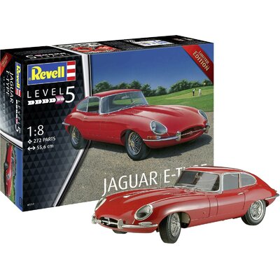 Revell 07717 Jaguar E-Type Autómodell építőkészlet 1:8