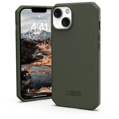 ( UAG ) Urban Armor Gear Biodegradable Outback tok iPhone 14 PLUS green