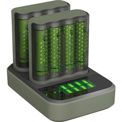 GP Batteries GPRCKCHM451D523 Hengeres akku töltő NiMH Mikro (AAA), Ceruza (AA)