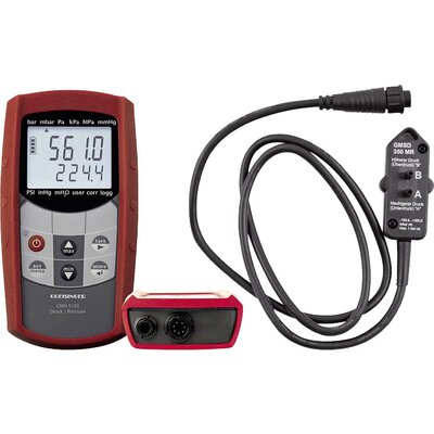 Greisinger GMH5130 Nyomásmérő Kalibrált (ISO) Légnyomás - 1000 bar