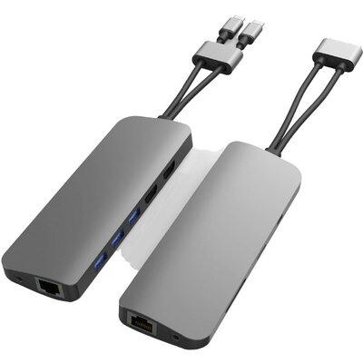 HYPER USB-C® dokkoló állomás HD392 Alkalmas (márka): Apple Beépített kártyaolvasóval