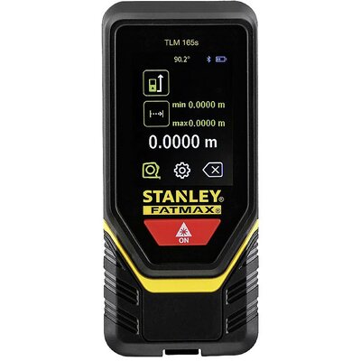 STANLEY TLM165 Lézeres távolságmérő Kalibrált (ISO) Mérési tartomány (max.) 50 m