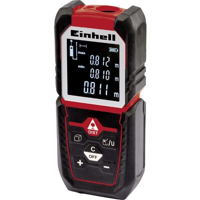 Einhell TC-LD 50 Lézeres távolságmérő Kalibrált (ISO) Mérési tartomány (max.) 50 m