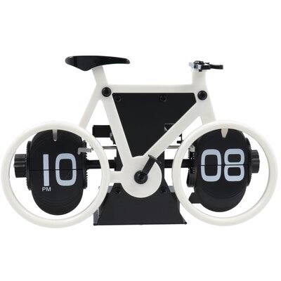 Elektronikus asztali óra BIKE bicikli kerékpár Flip HY-F087